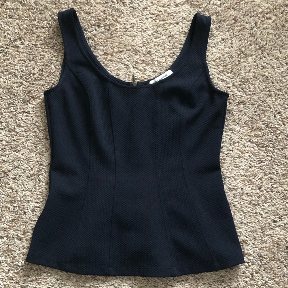 Banana Republic Zippered Tank Top